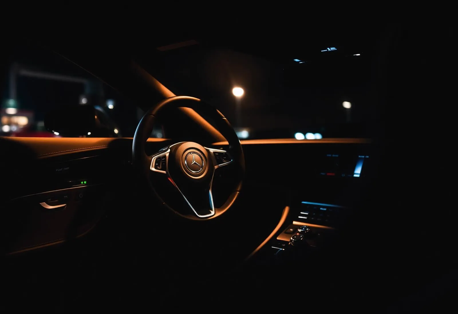 Interior de auto premium — beneficios United Leasing